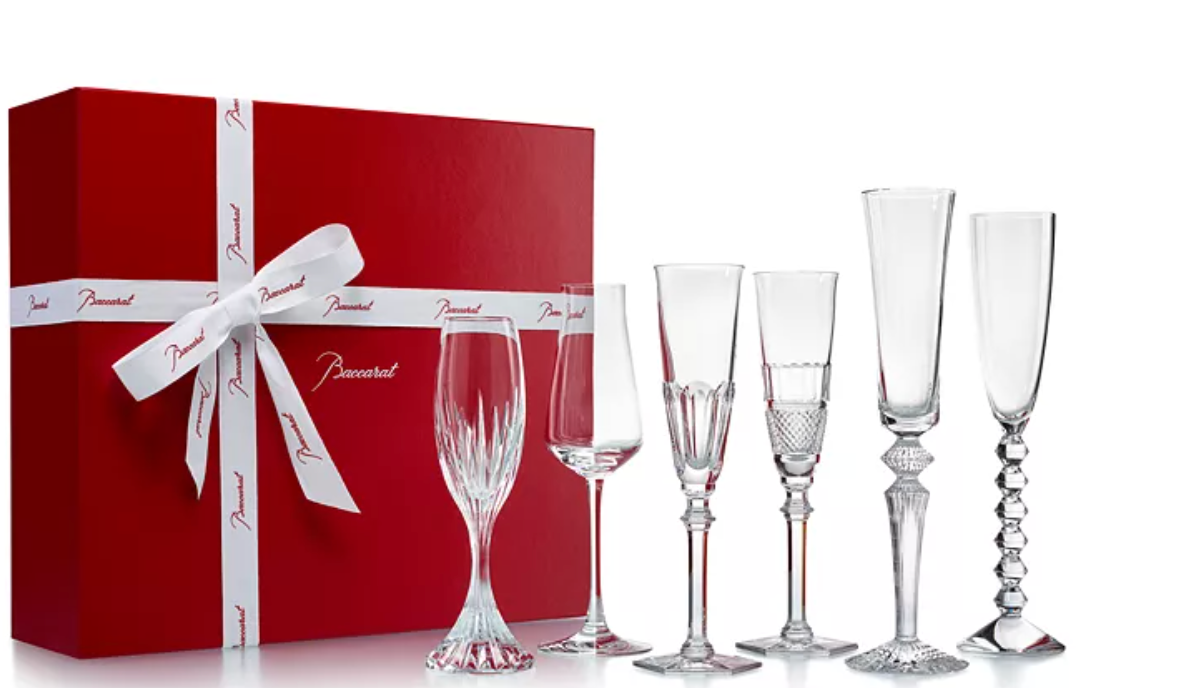 Baccarat 6-Piece Bubbles In a Box Set