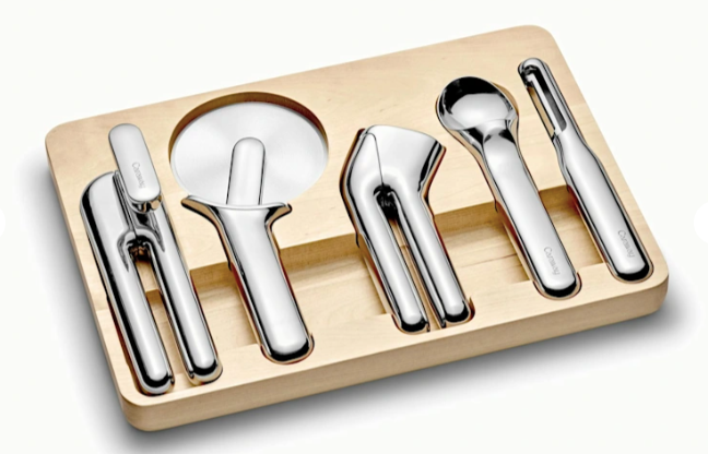 Caraway Stainless Steel Kitchen Gadget Set