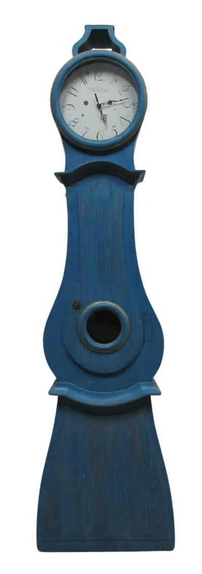 Blue Swedish Mora Clock