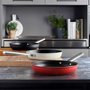 Nonstick Fry Pan in Cream