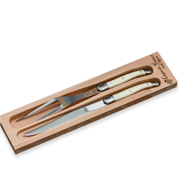Carving Set in Ivory