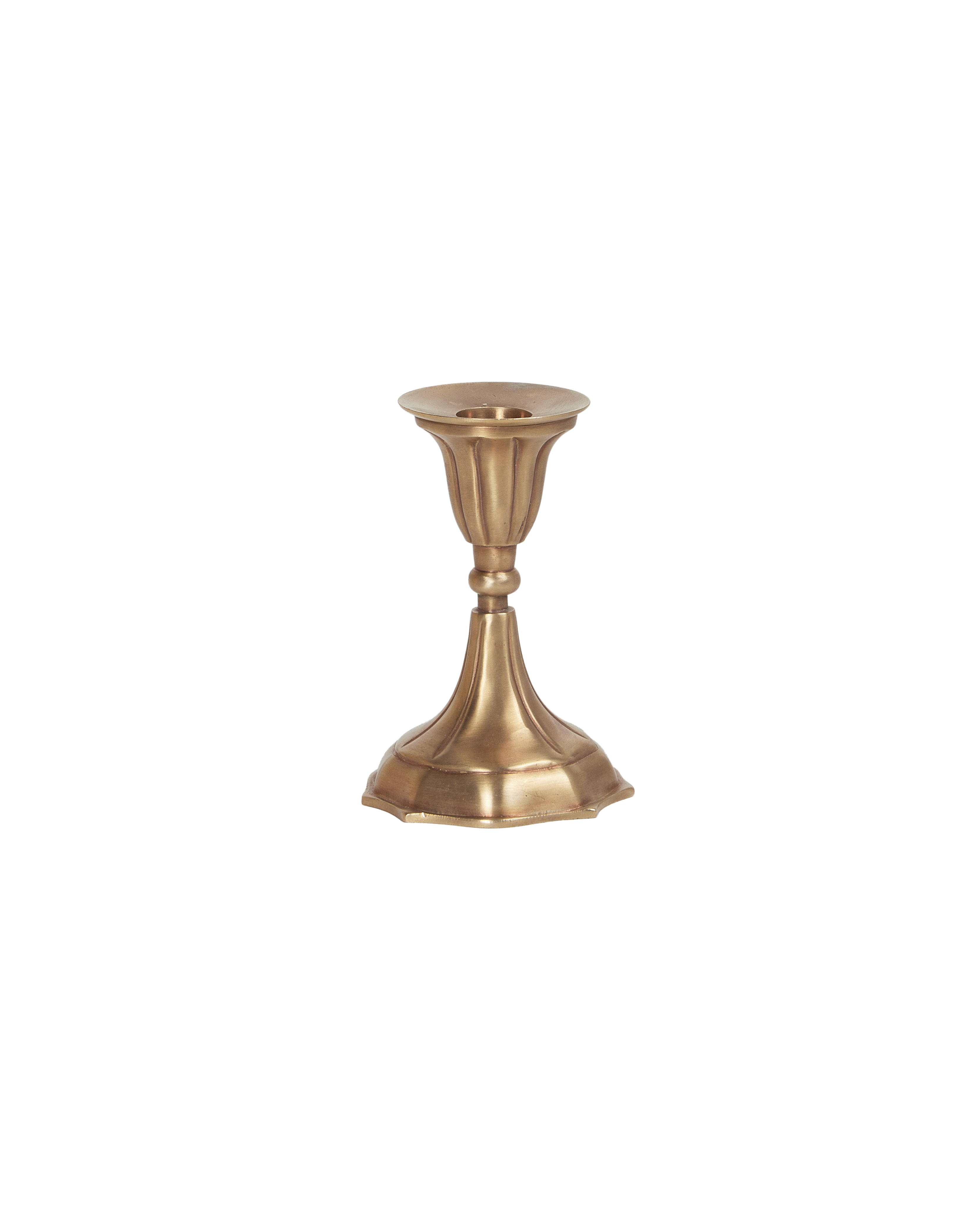 Ambiance Brass Taper Candlestick - Un