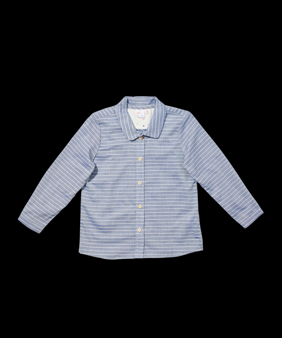 Jefferson Shirt in Chambray Stripe