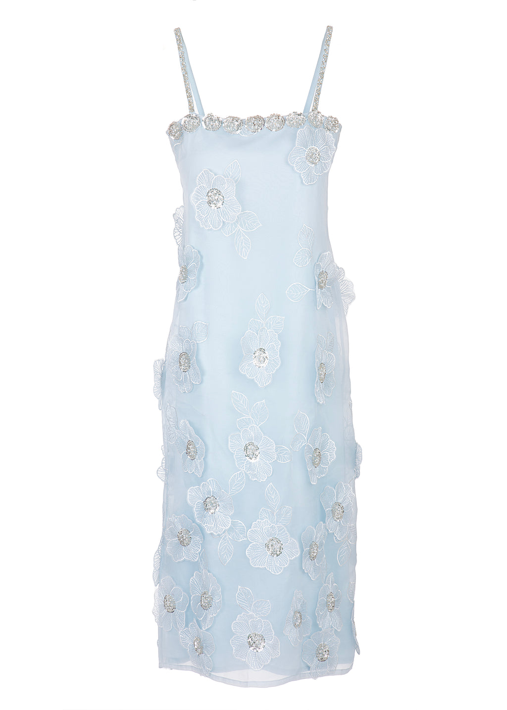 Gardenia Dress in Blue