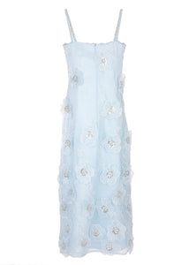 Gardenia Maxi Dress in Blue