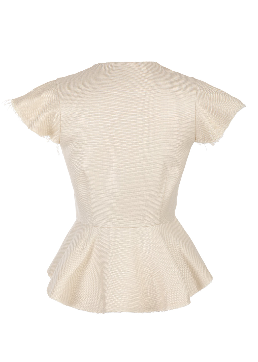 OTM Exclusive: Shelley Top in Ivory Basketweave