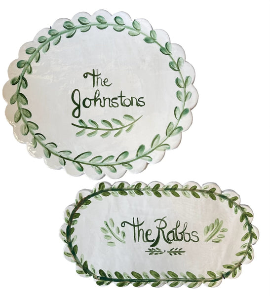 Charcuterie Plate Personalized