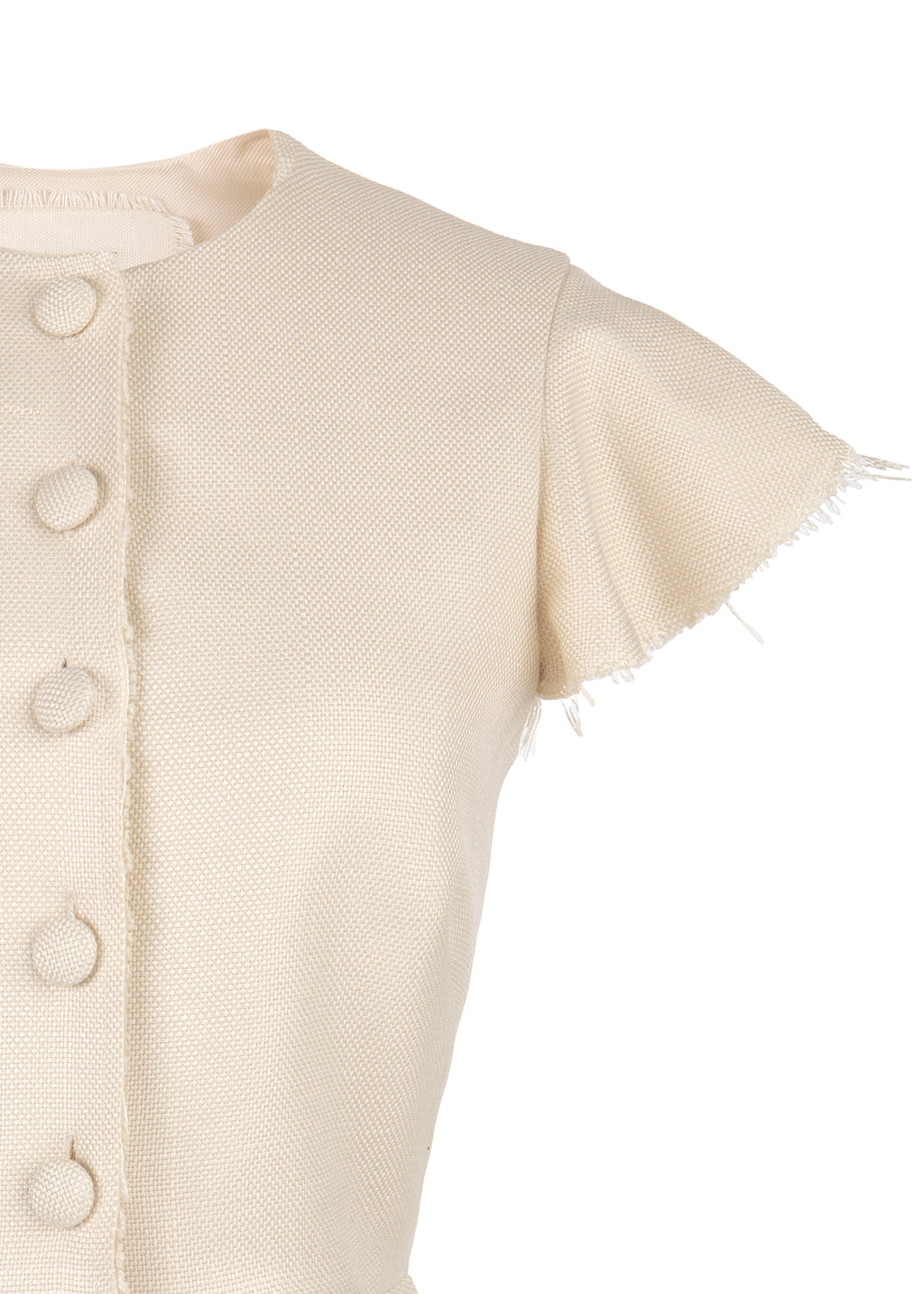 OTM Exclusive: Shelley Top in Ivory Basketweave