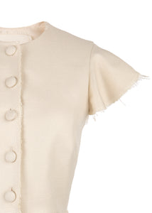 OTM Exclusive: Shelley Top in Ivory Basketweave