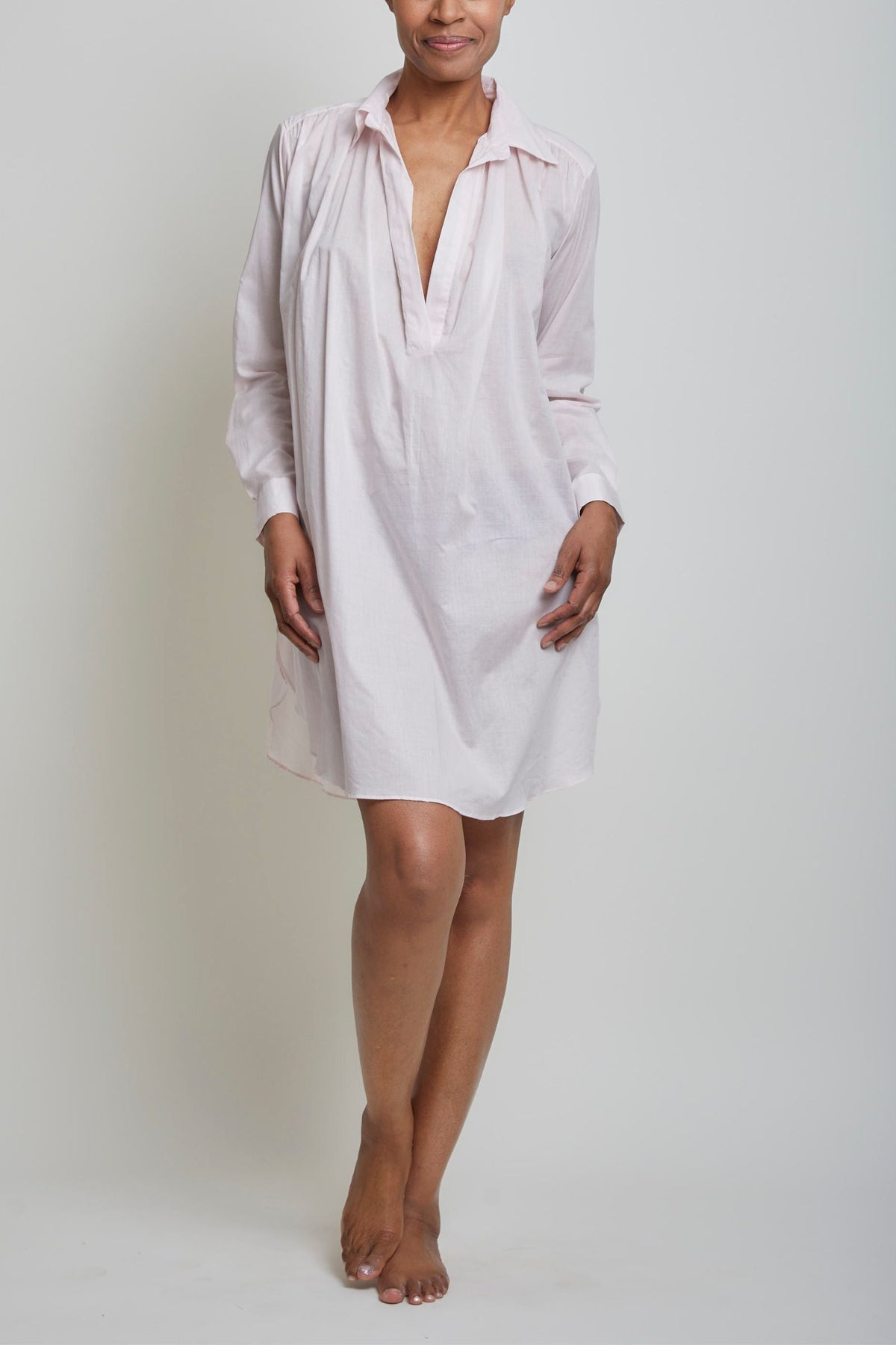 Romeo Sleepshirt in Pearl