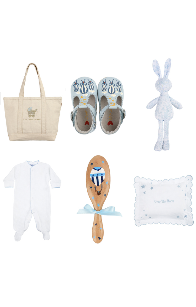 “Over The Top” Baby Bundle in Blue