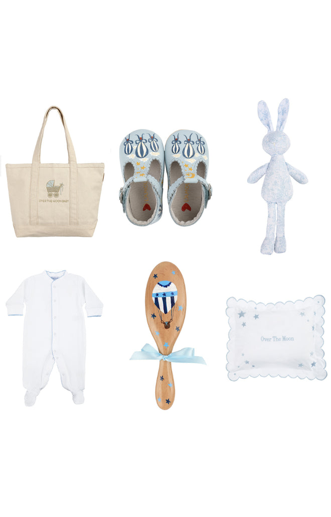 “Over The Top” Baby Bundle in Blue