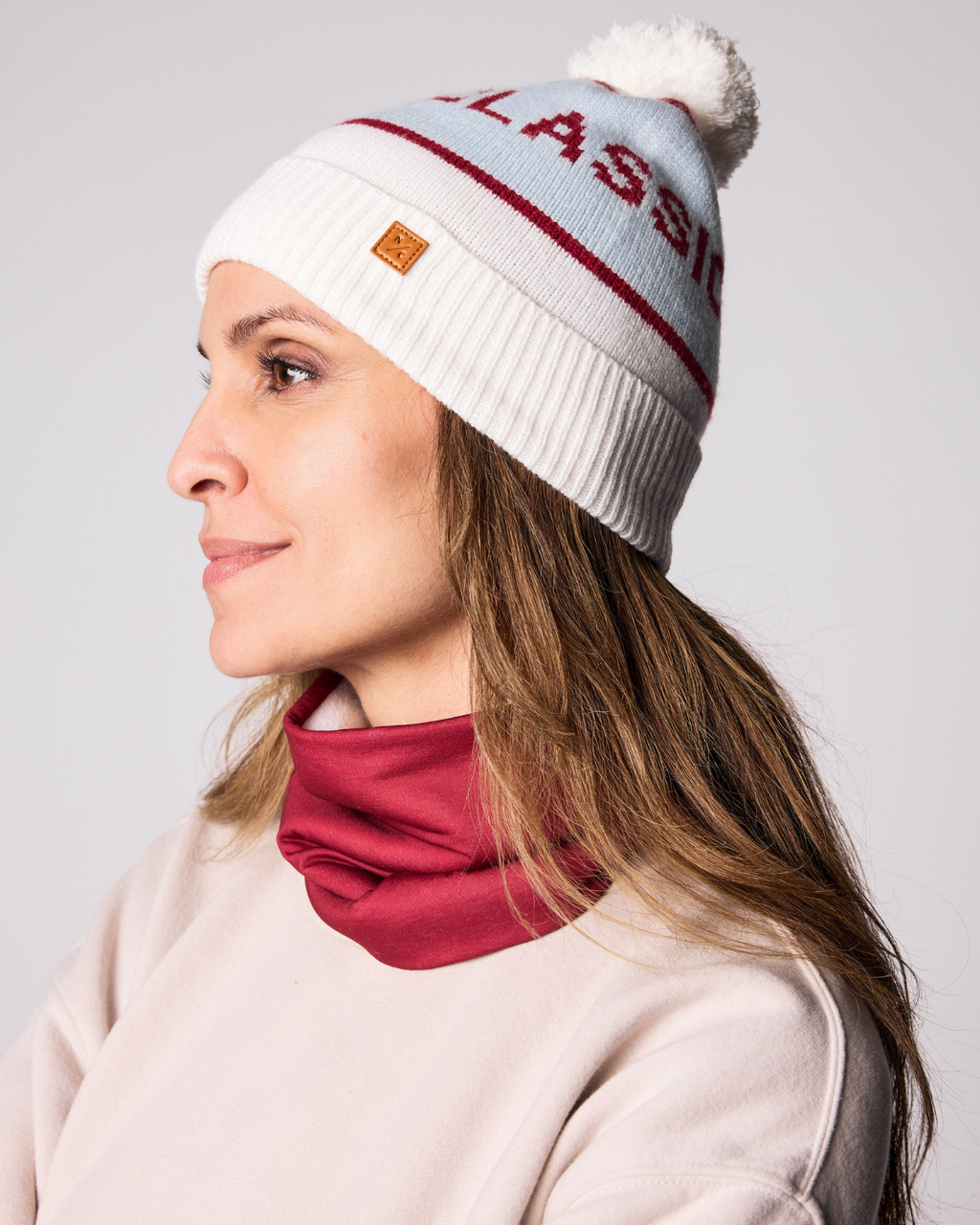 Women's Heritage Red Fleece-Lined Neck Warmer