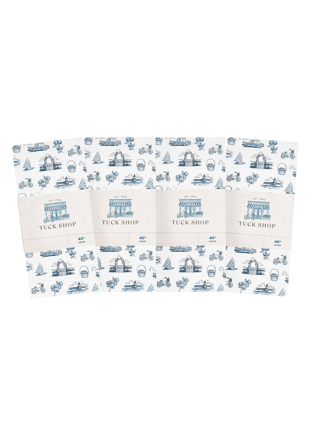 Set of Nantucket Milk Chocolate Bars
