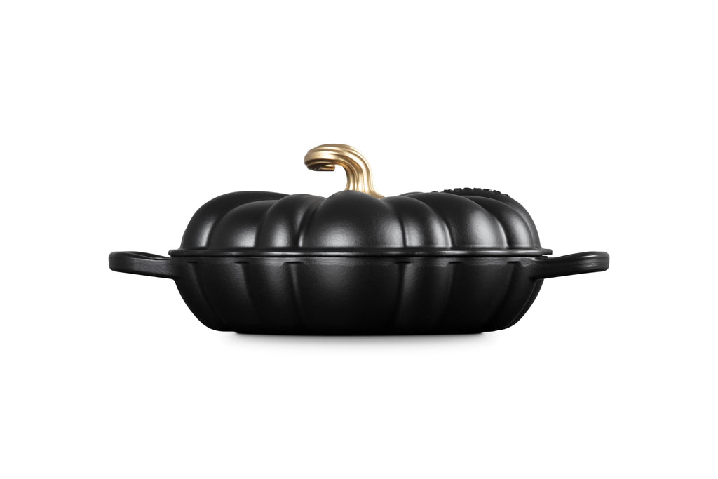 Le Creuset Signature Pumpkin Braiser, 2.75 qt., Licorice