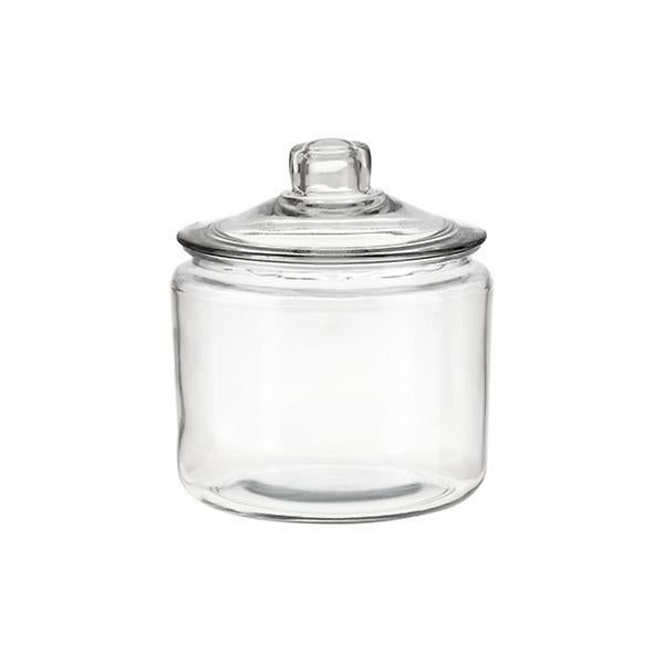 3 Qt. Anchor Hocking Glass Canister with Glass Lids