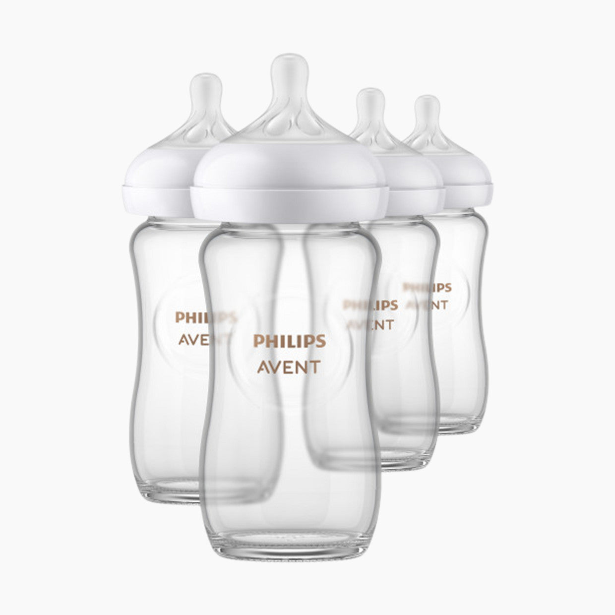 8oz Philips AventGlass Natural Baby Bottle with Natural Response Nipple