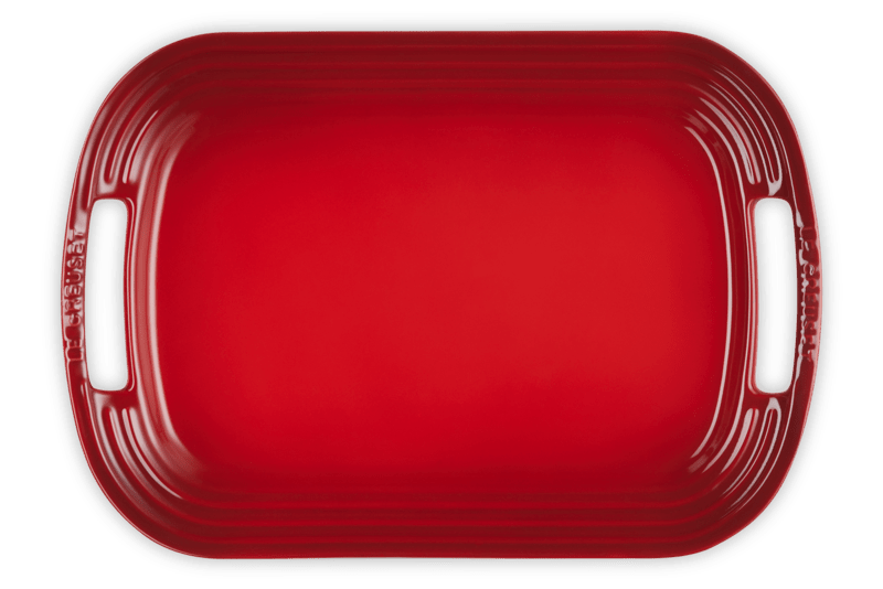 Serving Platter, 16.25" in Cerise
