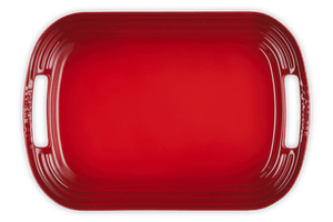 Serving Platter, 16.25" in Cerise