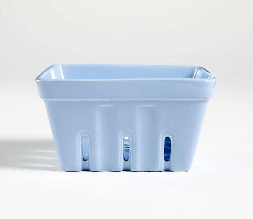 Berry Box White Colander
