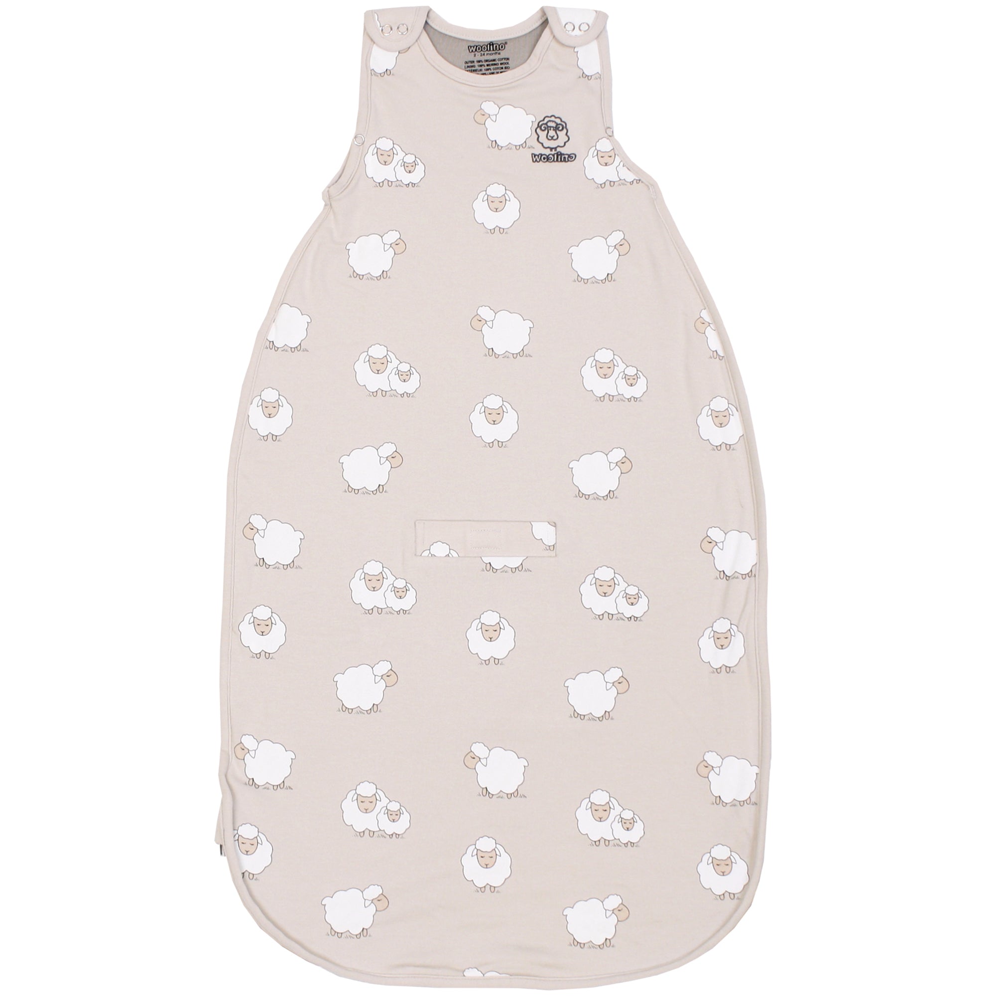 4 Season® Ultimate Baby Sleep Bag, Merino Wool & Organic Cotton, 2 Months - 2 Years, Sheep