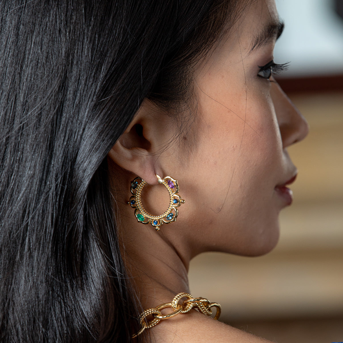 Contessa Hoop Earrings