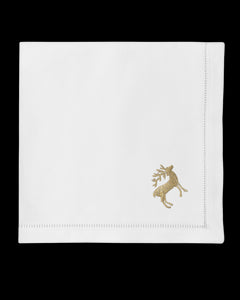 Reindeer Gold Napkin