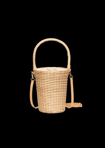 Zoey Wicker Basket Bag