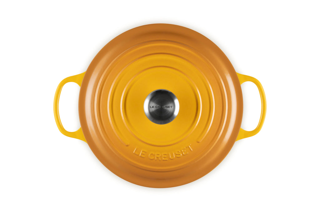 Le Creuset Signature Round Dutch Oven, 5.5 qt., Nectar