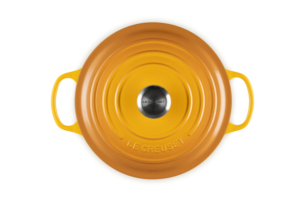 Le Creuset Signature Round Dutch Oven, 5.5 qt., Nectar
