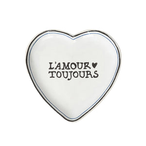 L'Amour Toujours 7" Heart Tray