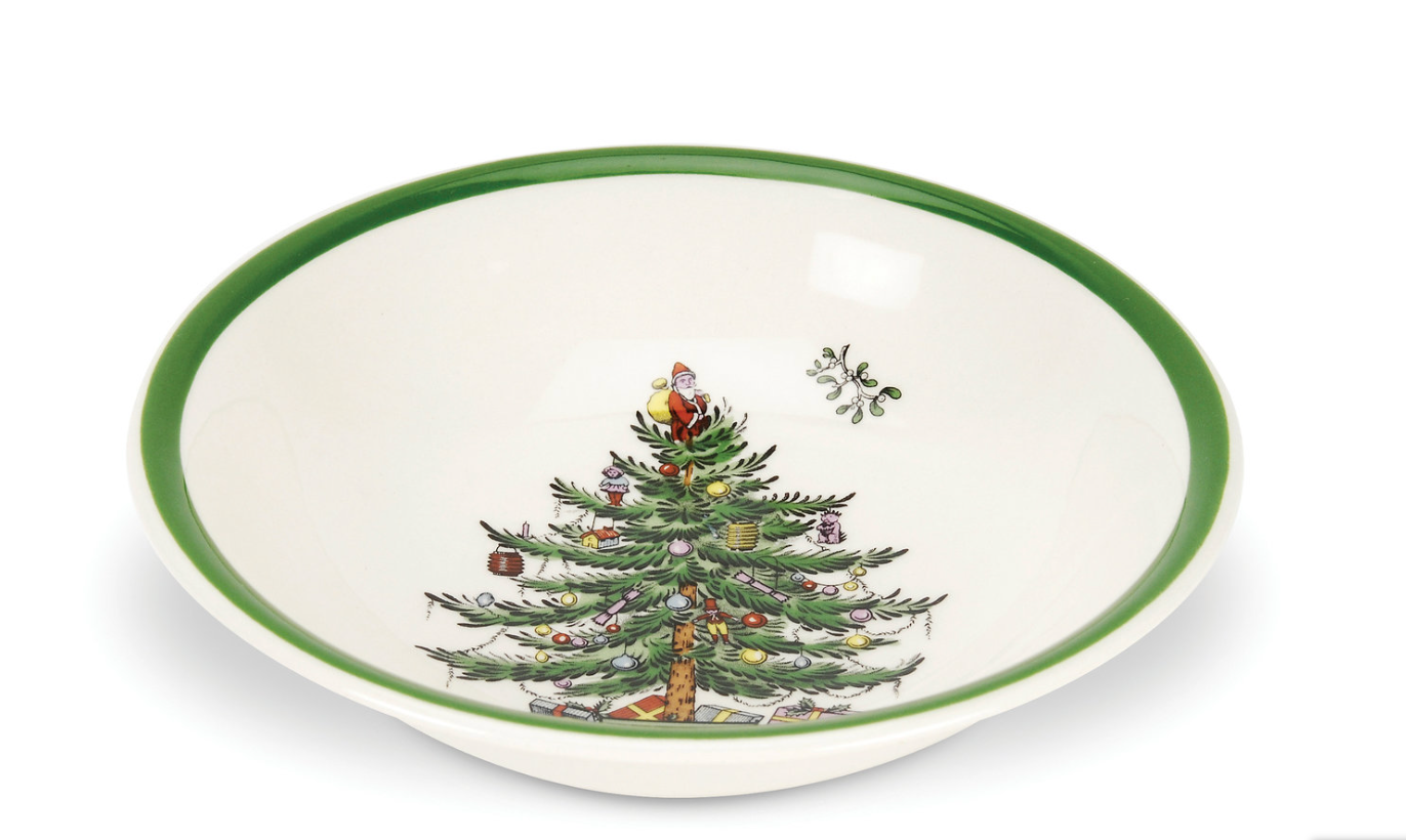 Christmas Tree Cereal Bowl, Set of 4