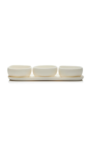 Cuadrado Resin Serving Bowl Trio