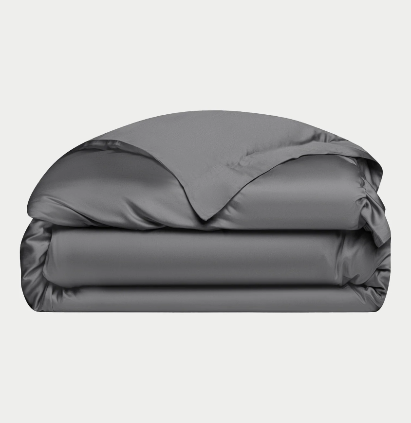 Bamboo Duvet Cover, Charcoal