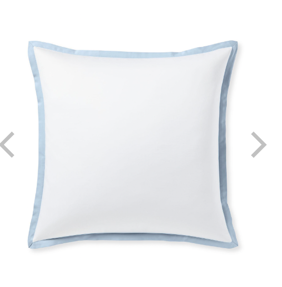 Border Frame Sateen Sham