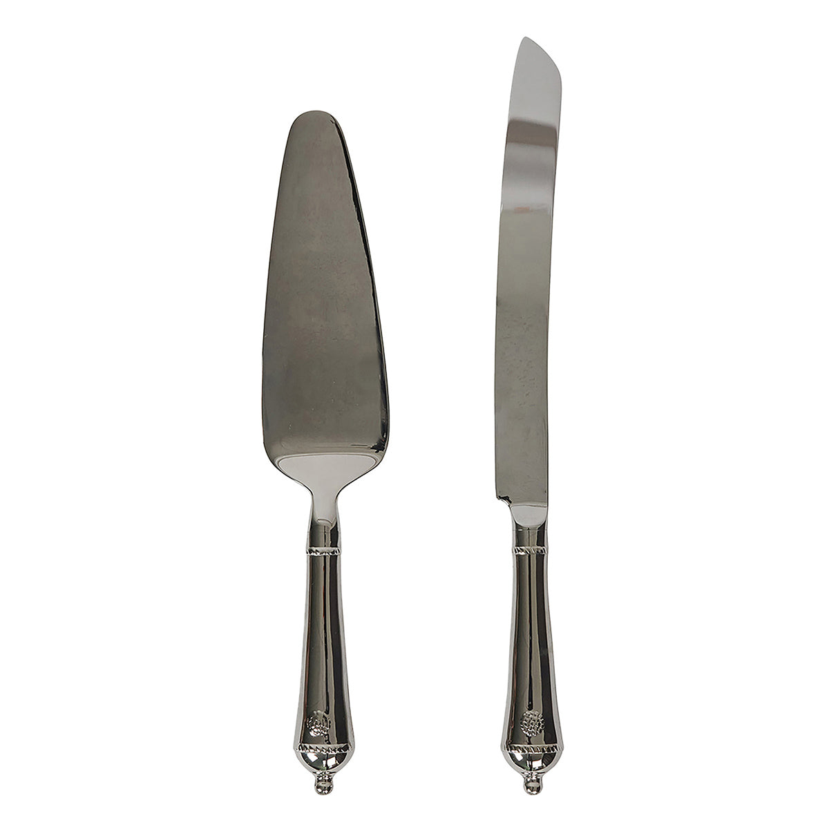 Berry & Thread Cake Knife and Server, Set of 2