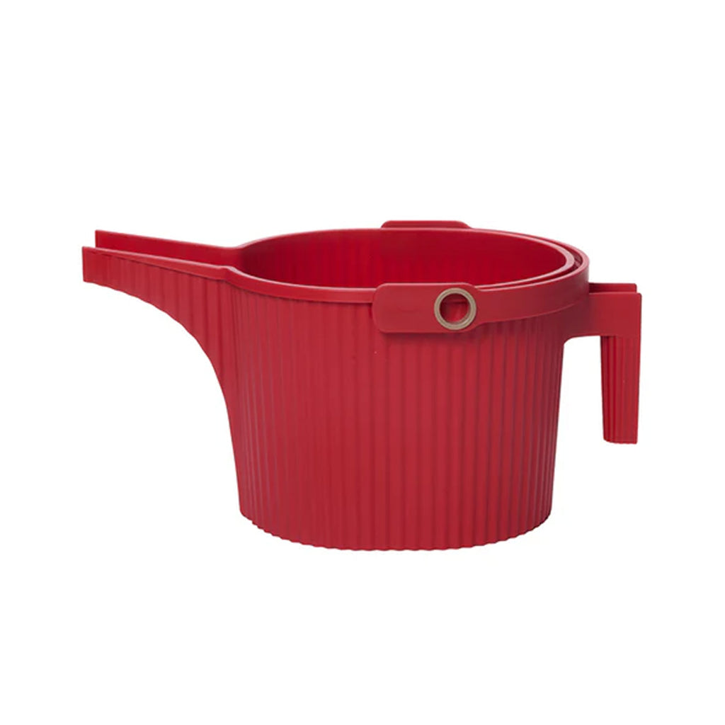 Hachiman Garden Beetle Watering Can Large in Red