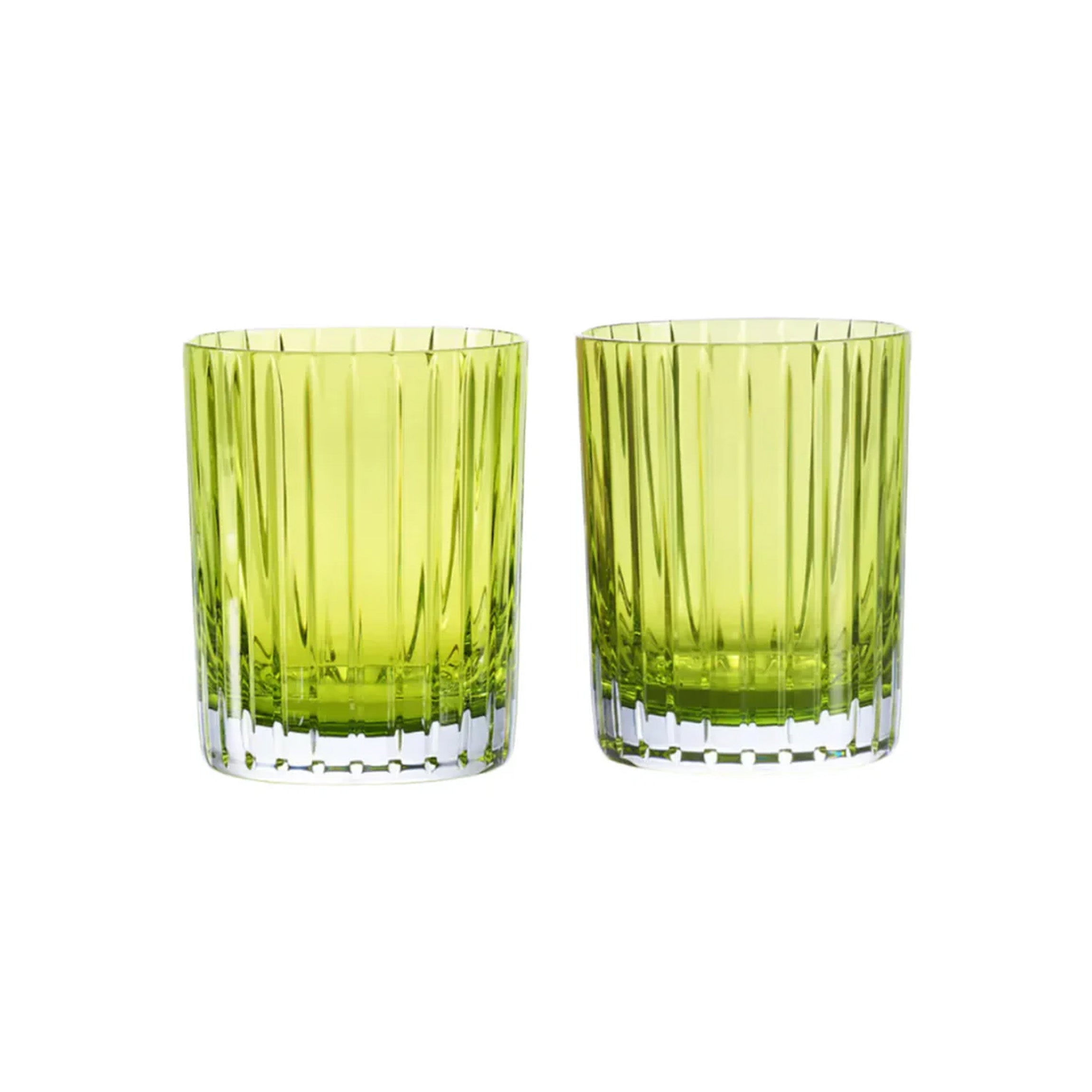 Harmonie Double Old Fashion Tumbler, Moss Set of 2