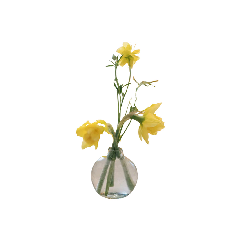 Bud Vase in Clear