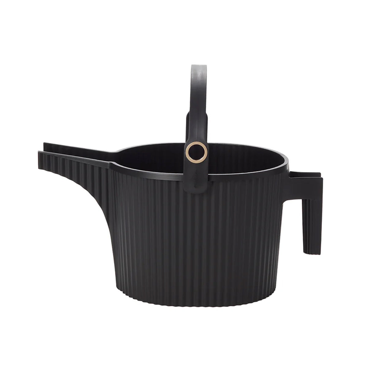 Hachiman Garden Beetle Watering Can Large in Black