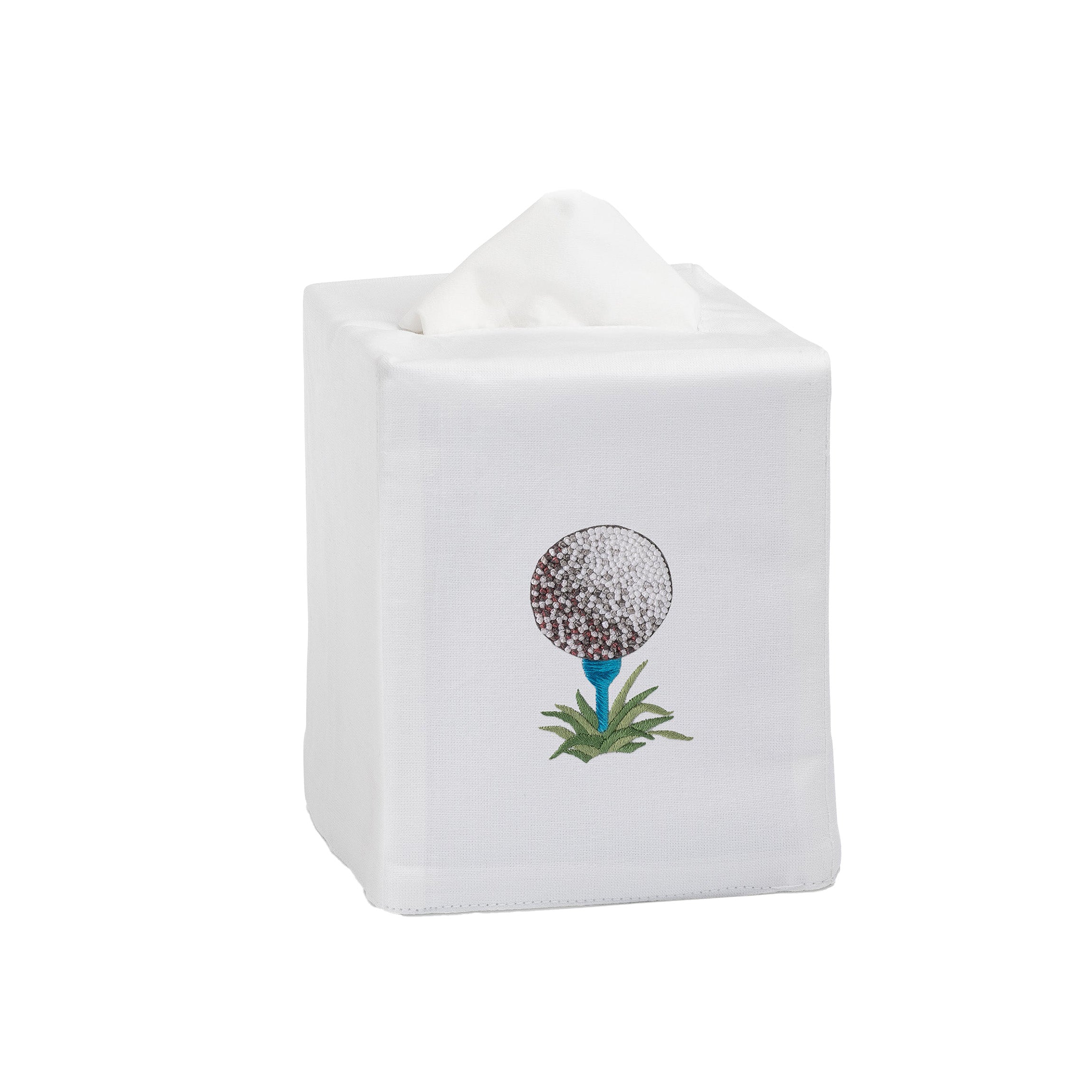 Golf Ball Tissue Box Cover