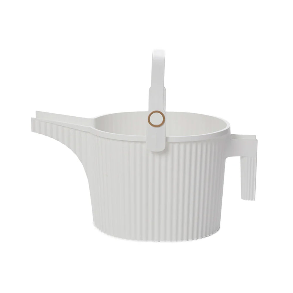 Hachiman Garden Beetle Watering Can Large in White