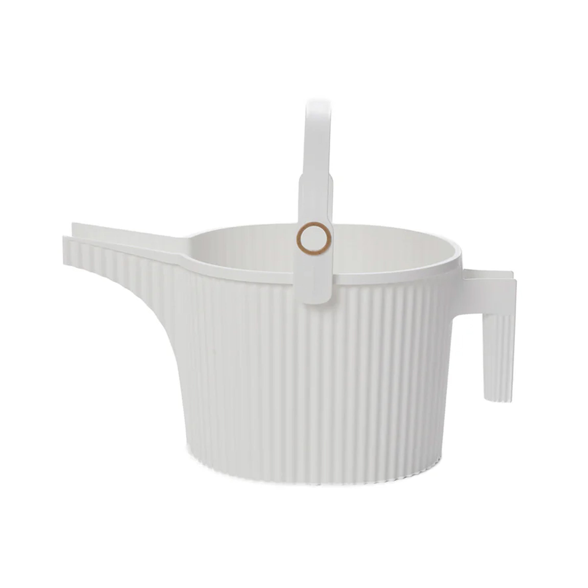 Hachiman Garden Beetle Watering Can Large in White