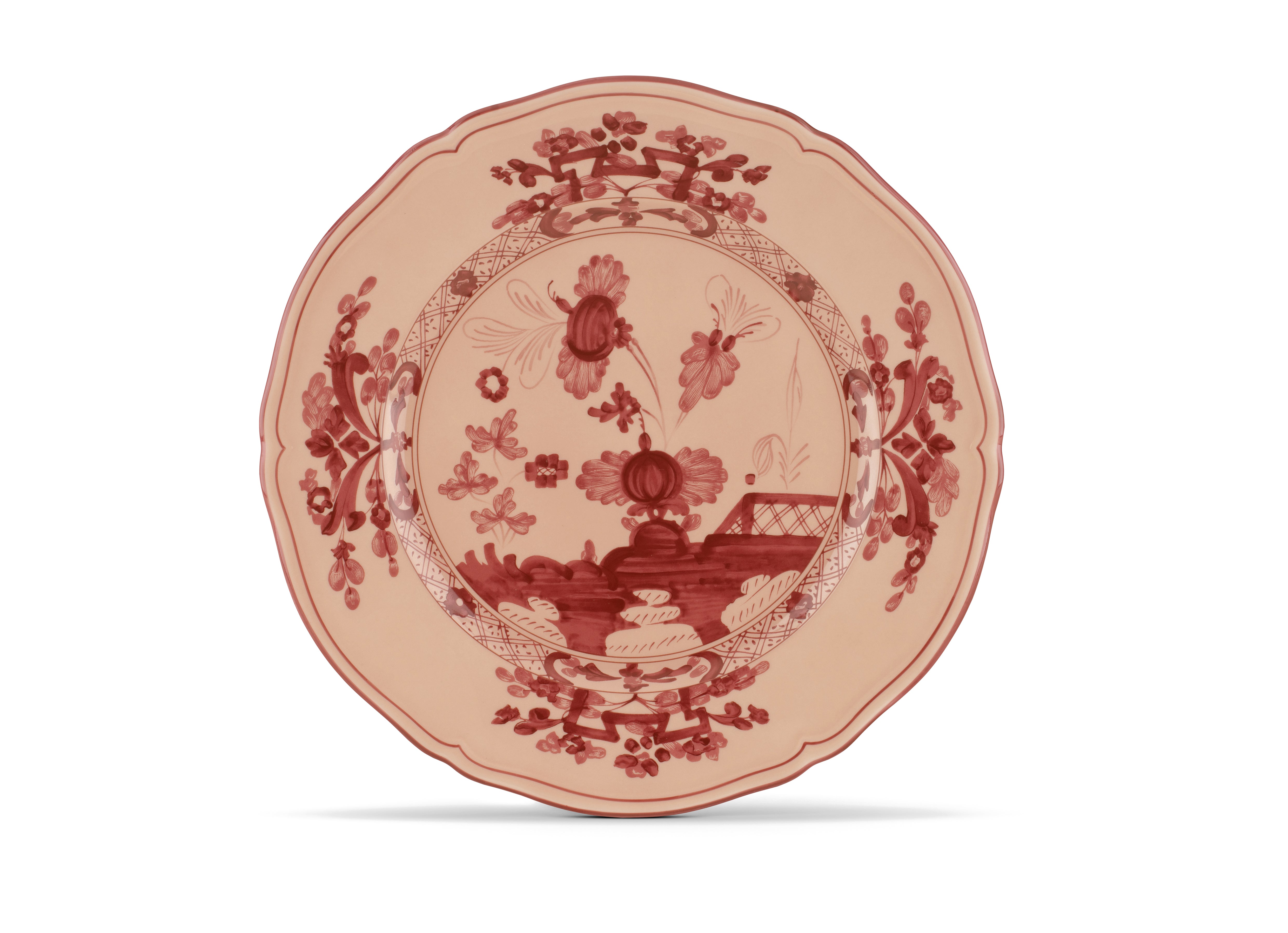 CHARGER PLATE VERMIGLIOOriente Italiano