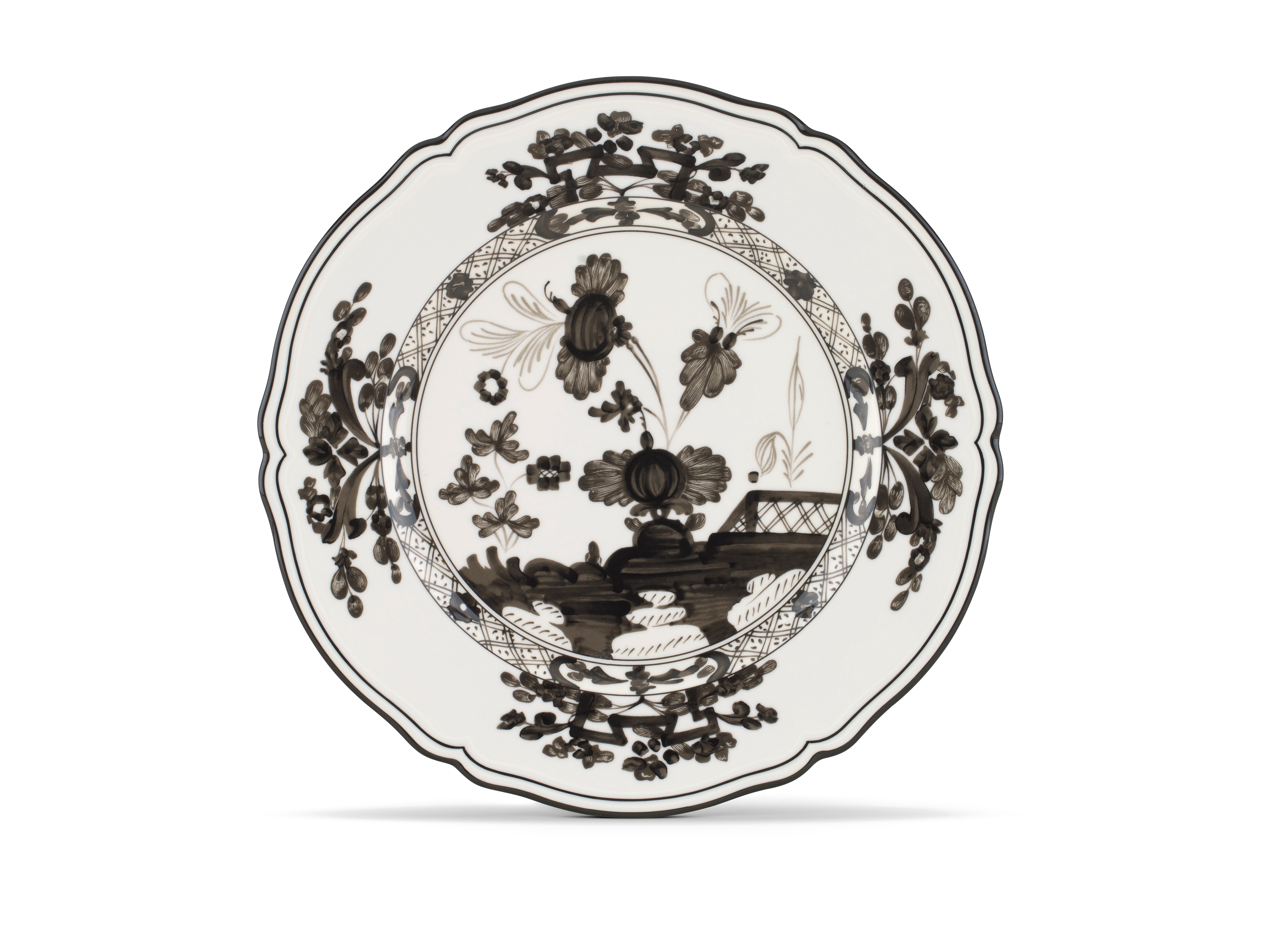 CHARGER PLATE: Oriente Italiano Albus