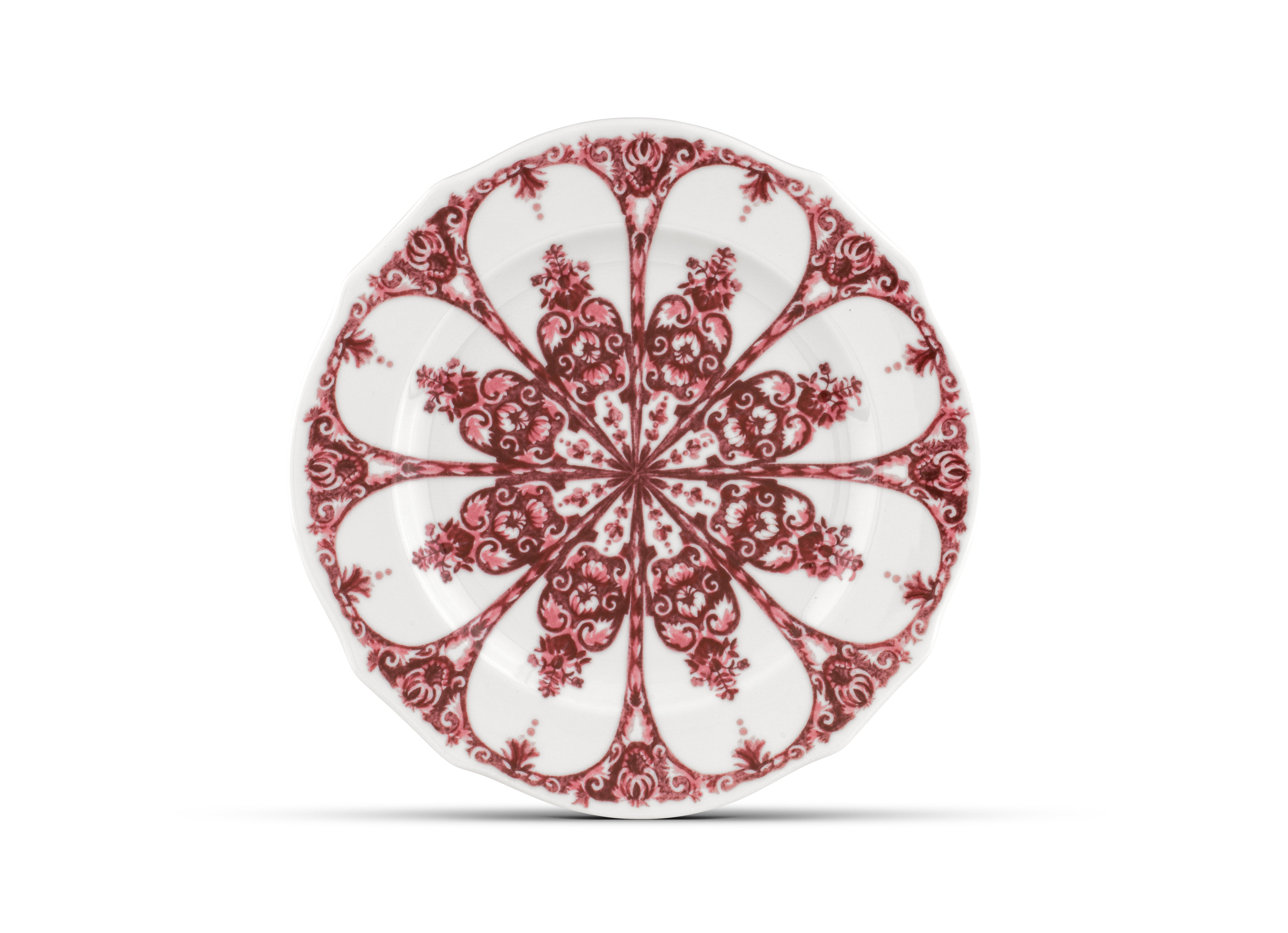 Babele Dessert Plates (Rosso)
