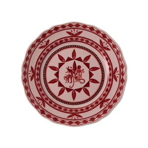 Rêverie des Pins Dining Plate in Carmin