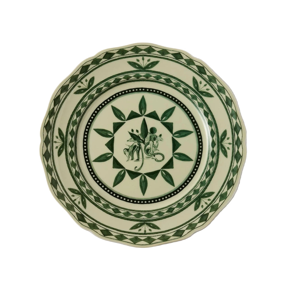 Rêverie des Pins Dining Plate in Amande