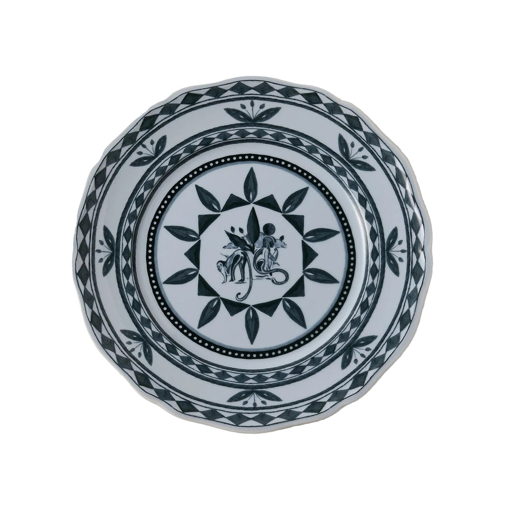 Rêverie des Pins Dining Plate in Celeste