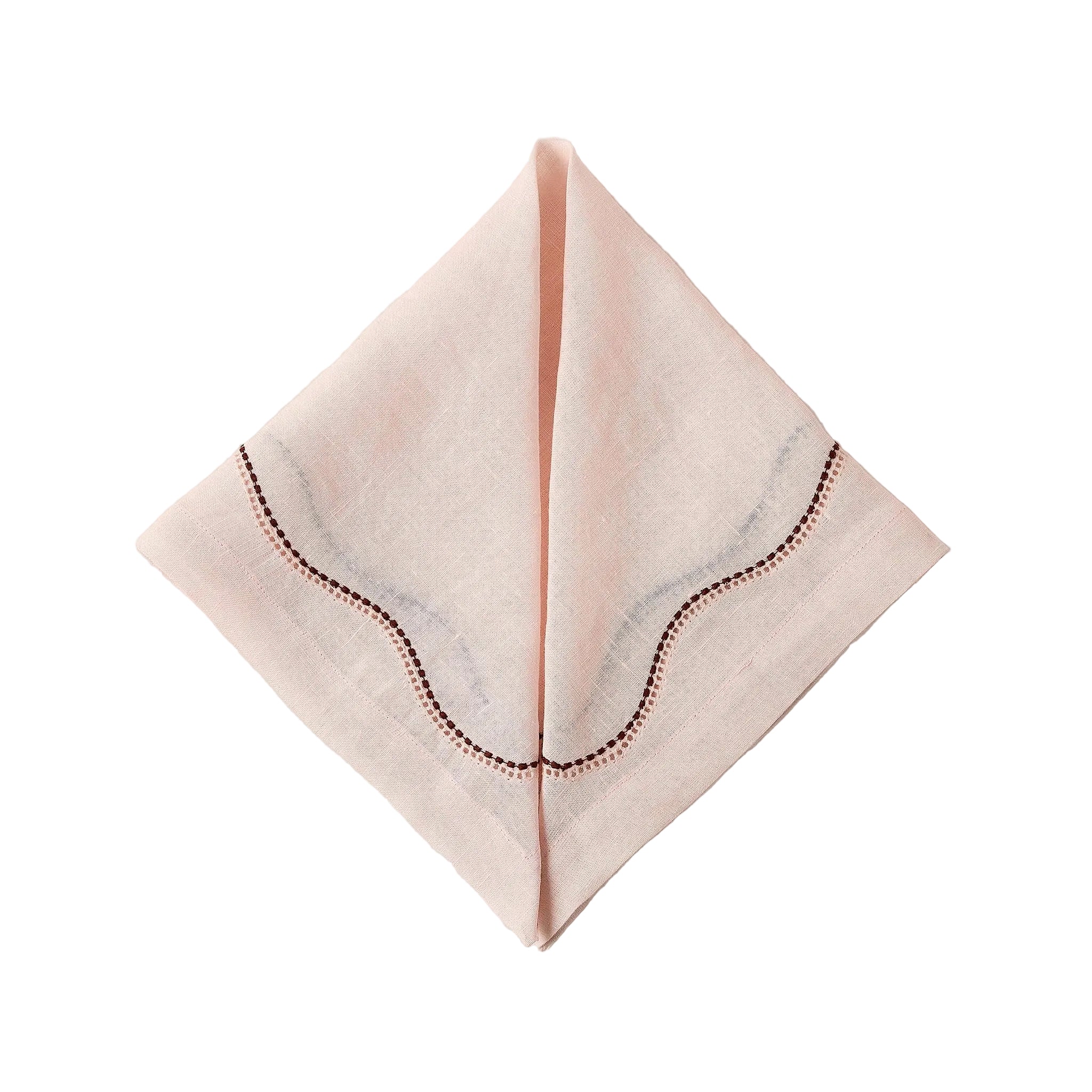 Le Chemin Napkin in Light Pink